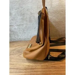 London Fog Cognac Brown Faux Leather Mini Backpack Bag Purse London Fog | Bags | London Fog Cognac Brown Faux Leather  main image 4